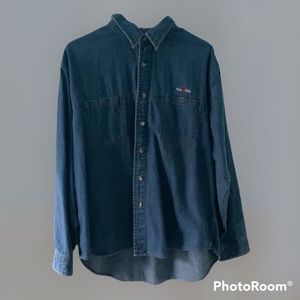 Polo Club Button Down Denim Shirt